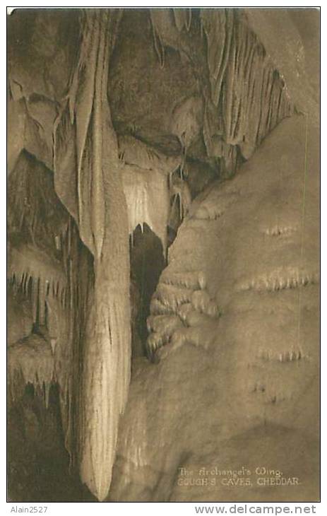 CHEDDAR - The Archangel's Wing  - Gough's Caves (William Gough, Cheddar) - Cheddar