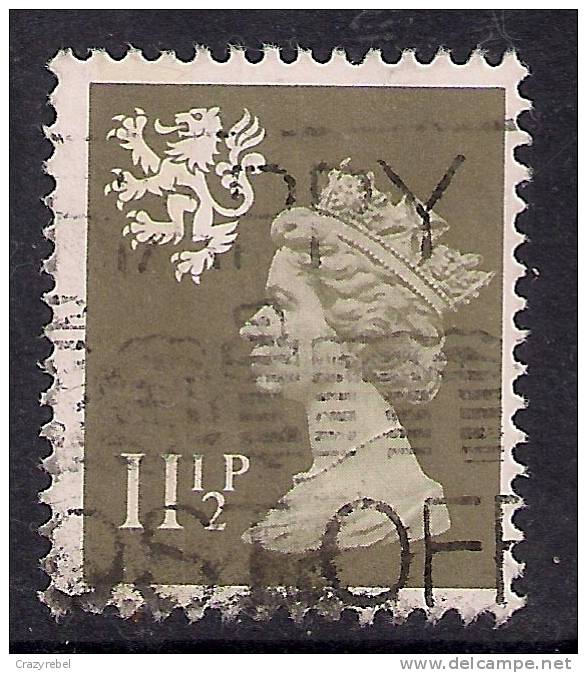 SCOTLAND GB 1981  11 1/2p DRAB USED STAMP SG S36 (E293) - Schottland