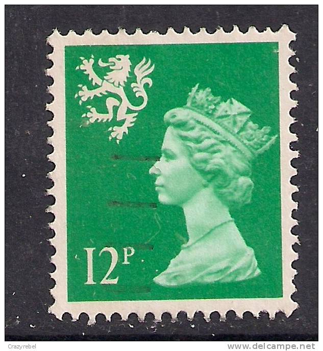 SCOTLAND GB 1986 12p EMERALD USED TYPE2 SG S37 (E334 - Scozia