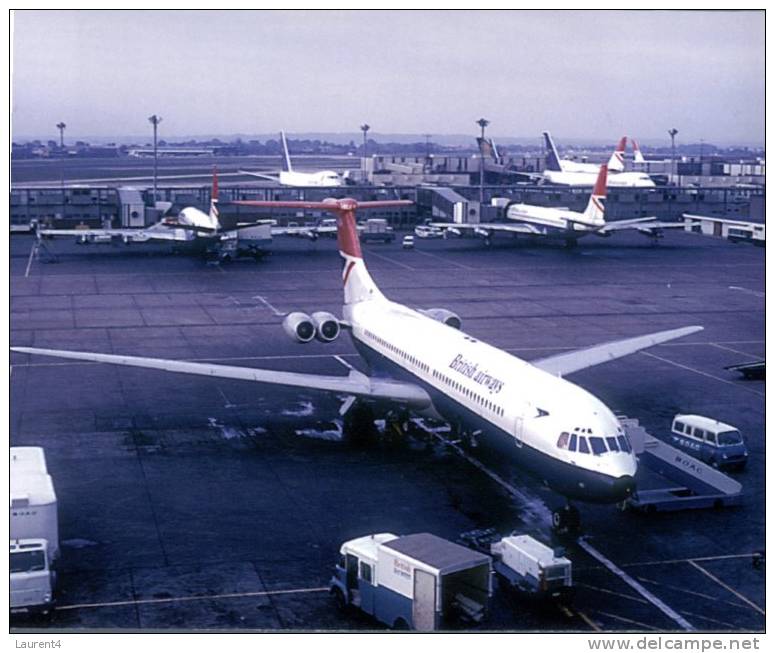 (avi -16) - Avion - Airplane - British Airways VC 10 - Heathrow Airport - 1946-....: Moderne