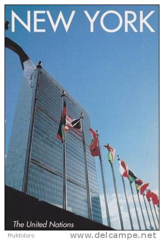 AKUS USA Card About The United Nations Building - Andere Monumenten & Gebouwen