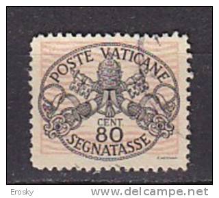 Z2478 - VATICANO Tasse SASSONE N°9 - VATICAN Taxe Yv N°9 - Postage Due