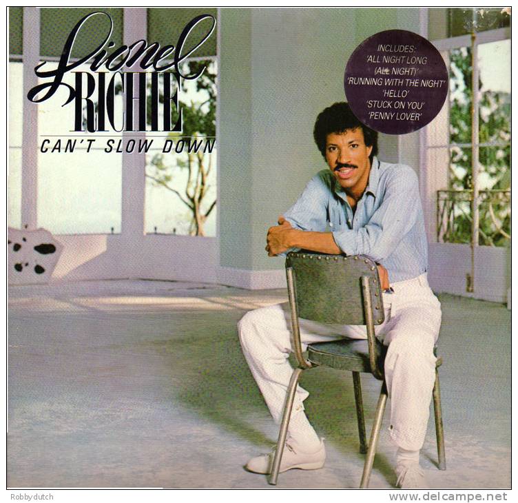 * LP *  LIONEL RICHIE - CAN'T SLOW DOWN (Germany 1983) - Soul - R&B