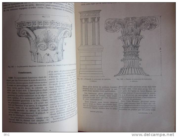 TRAITE D´ARCHITECTURE - VERS 1900- G TUBEUF - RELIE DEMI-CUIR - Knutselen / Techniek