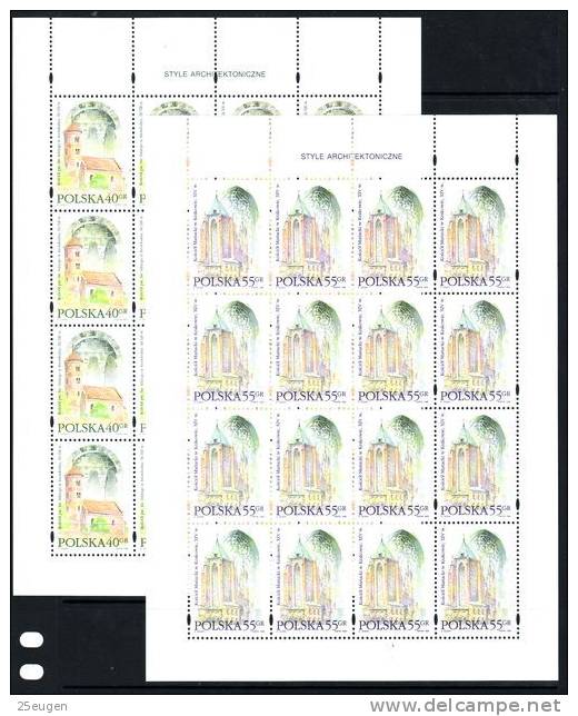 POLAND 1996  MICHEL NO: 3573-76 Klbg MNH - Ongebruikt