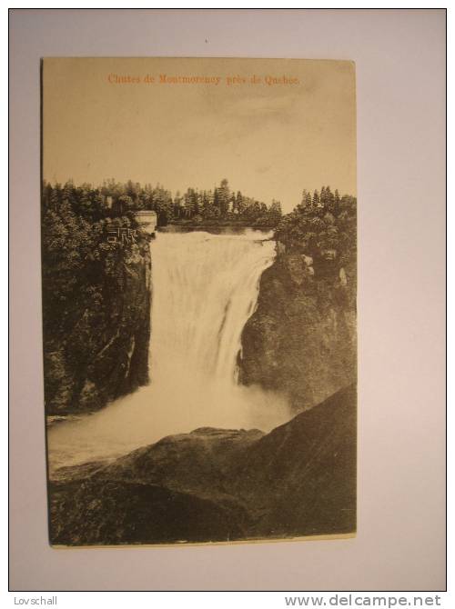 Quebec. - Chutes De Montmorency. - Chutes Montmorency