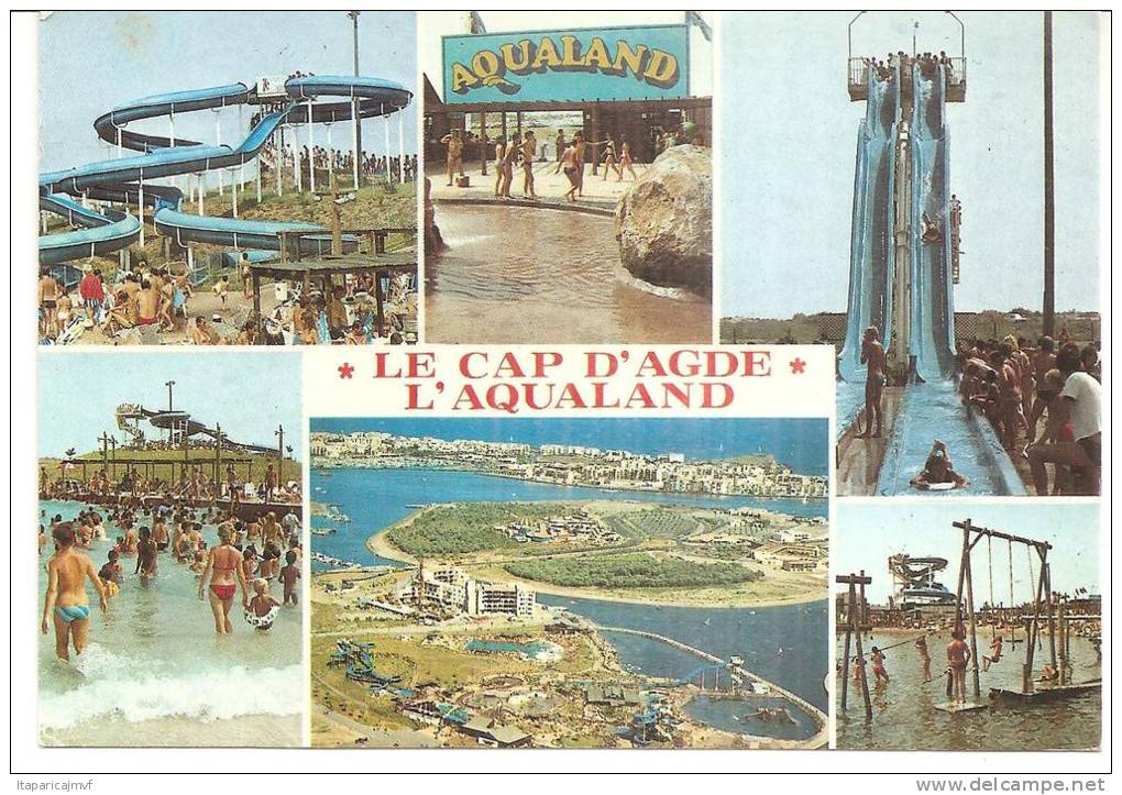 Hérault :  LE  CAP  D '  AGDE  :  Parc  Aquatique - Agde