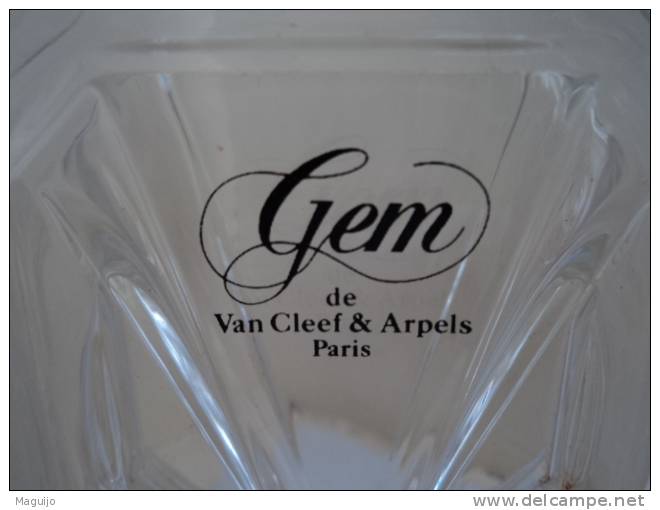 VAN CLEEF& ARPELS " GEM" FLAC.( Pas Vapo) TT VERRE  LIRE !!! - Miniatures Femmes (sans Boite)