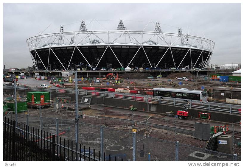 03A035   @   2012 London Olympic Games Stadium   ,  ( Postal Stationery , Articles Postaux ) - Eté 2012: Londres