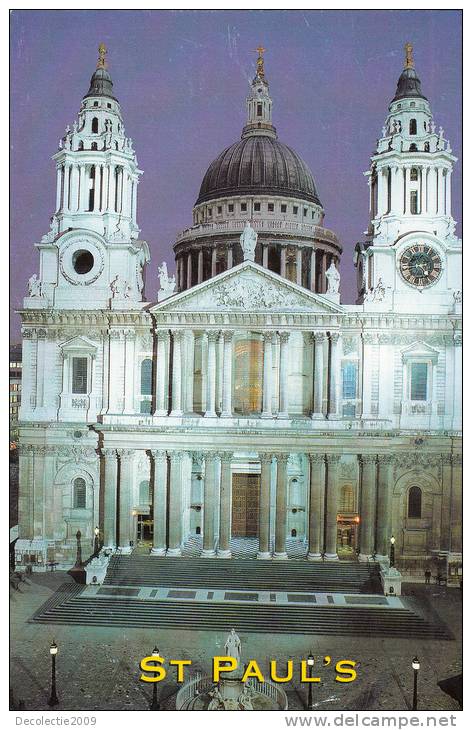 B31172 St Paul`s London Not Used Perfect Shape - St. Paul's Cathedral