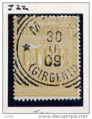 1903 - Regno -  Italia - Italy -  Segnatasse - Sass. N. 31USED -  (W0208...) - Taxe