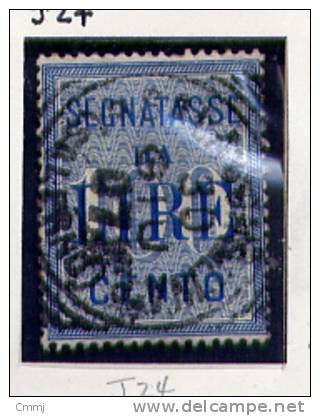 1903 - Regno -   Italia - Italy - Segnatasse - Sass. N. 32 USED -  (W0208...) - Strafport