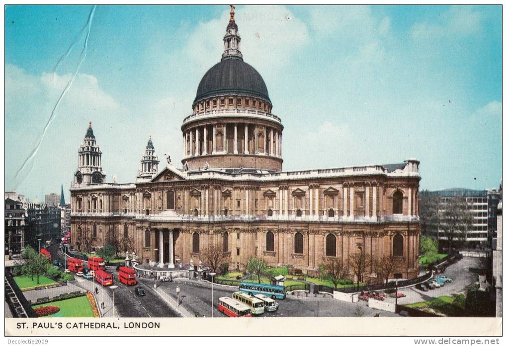 B31193 St Paul`s Cathedral London Used Perfect Shape - St. Paul's Cathedral