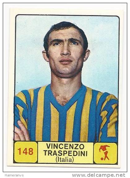 Italy Vincenzo Traspedini  -  1968/69 Panini Card - Edizione Italiana