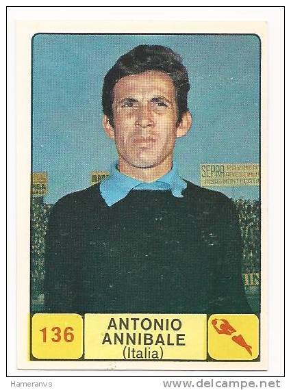 Italy Antonio Annibale - 1968/69 Panini Card - Edizione Italiana