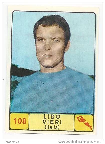 Italy Lido Vieri  - 1968/69 Panini Card - Edizione Italiana