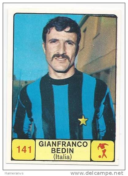 Italy Gianfranco Bedin - 1968/69 Panini Card - Edizione Italiana