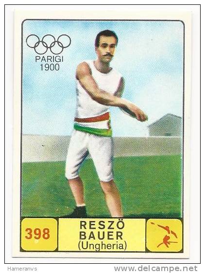 Hungary Reszo Bauer - 1968/69 Panini Card - Edizione Italiana