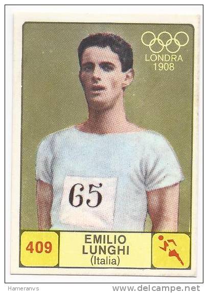 Italy Emilio Lunghi - 1968/69 Panini Card - Edition Italienne