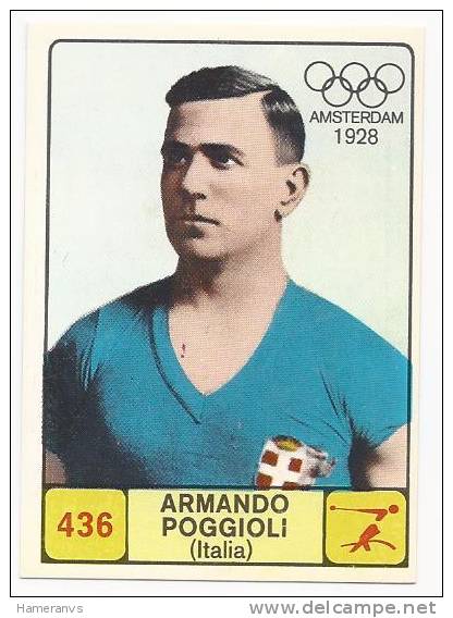 Italy Armando Poggioli - 1968/69 Panini Card - Edizione Italiana