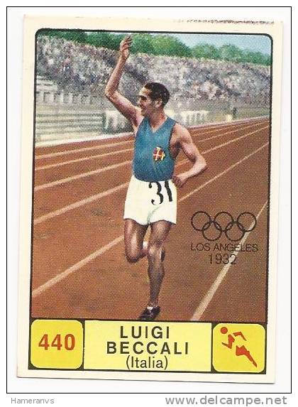 Italy Luigi Beccali - 1968/69 Panini Card - Edizione Italiana