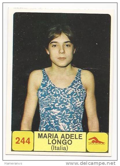 Italy Maria Adele Longo - 1968/69 Panini Card - - Edizione Italiana