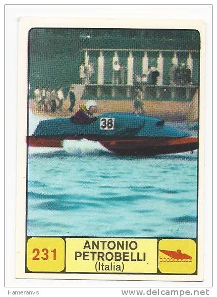 Italy Antonio Petrobelli  - 1968/69 Panini Card - - Edizione Italiana