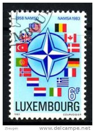 LUXEMBOURG 1983 NATO USED - OTAN