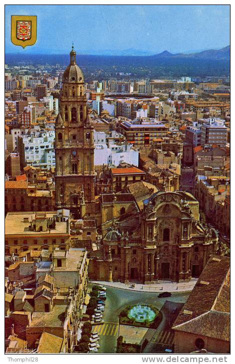 MURCIA - Vista Aerea / Vue Aérienne / Air View - 2 Scans - Murcia