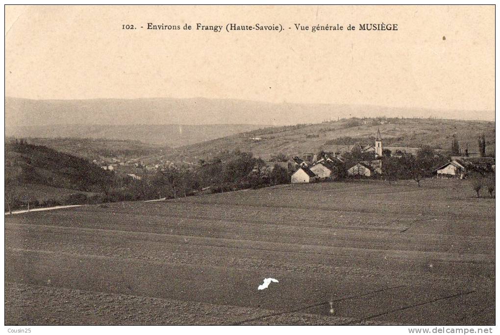 74 Environs De FRANGY - Vue Générale De MUSIEGE - Frangy