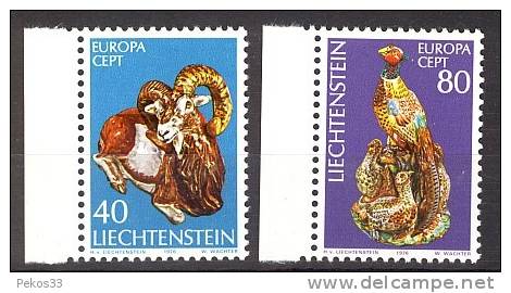 Liechtenstein   -  Mi.Nr.642-643  Postfrisch - Ungebraucht