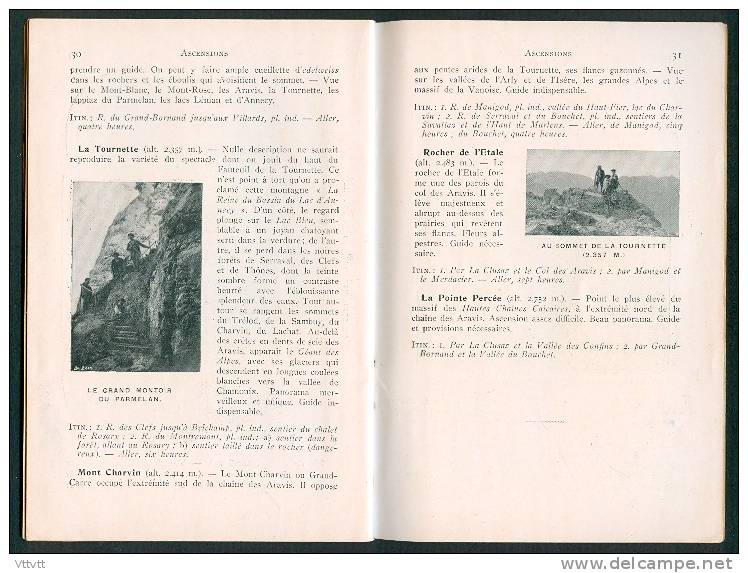 THONES : Ancien Guide de Séjour, 32 pages plus 10 pages de Pub, Nombreuses photos d´époque, Carte des Routes...
