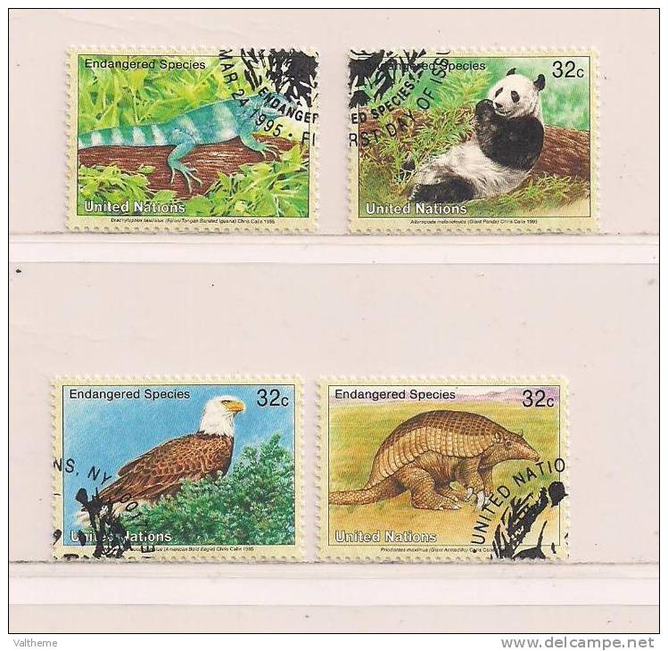 N.U.  NEW YORK   ( NUNY - 13 )  1995  N° YVERT ET TELLIER    N° 669/672 - Used Stamps