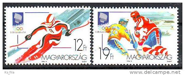 HUNGARY - 1994. Winter Olympic Games, Lillehammer - MNH - Neufs