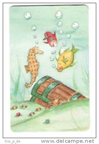 Germany - Mouse Comic - Underwater - Sealife - Fish - A18  07/98 - Chipcard - Bärbel Haas - A + AD-Series : Publicitaires - D. Telekom AG