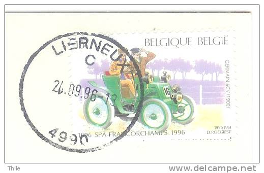 LIERNEUX - ARBREFONTAINE - Le Calvaire - Oblitéré Lierneux 1996 - Lierneux