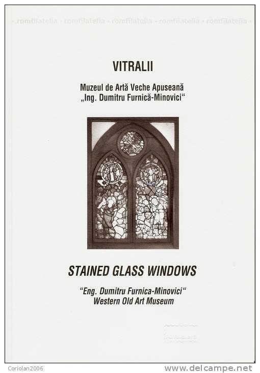 Romania 2011 / Stained Glass Widows / Philatelic Document - Vidrios Y Vitrales