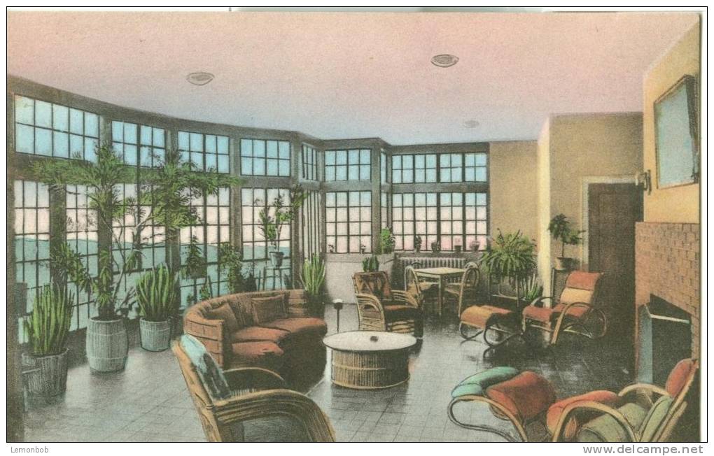 USA – United States – Solarium At The Mimslyn, Hotel Of Distinction, Luray, Virginia, Early 1900s Unused Postcard[P5708 - Other & Unclassified