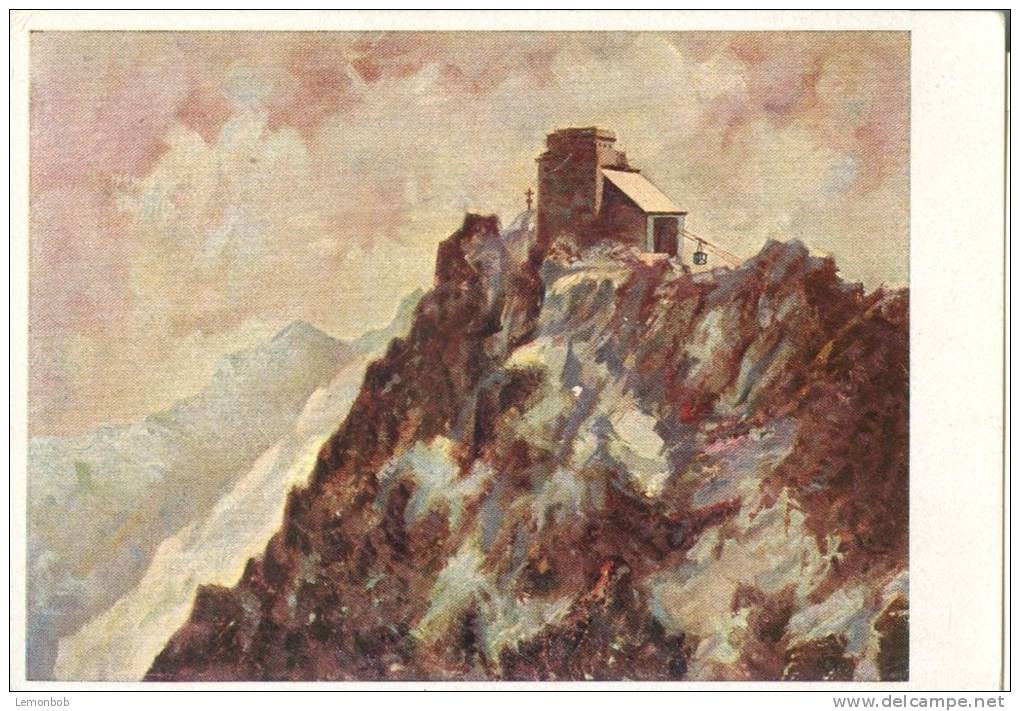 Germany – Zugspitzgipfel, Nach Einem Gemalde Von R. Kumpf, 1950 Used Postcard [P5728] - Zugspitze