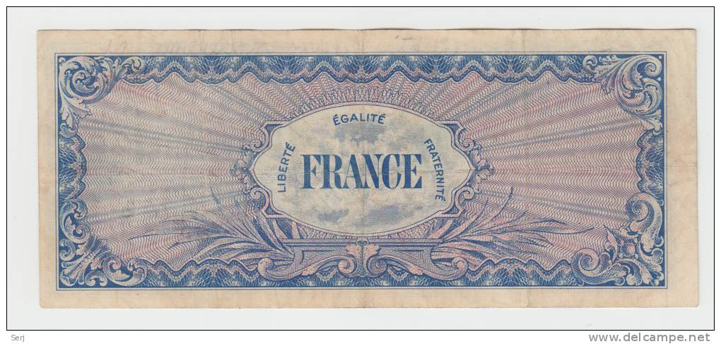 FRANCE 100 FRANCS 1944 VF+ P 123c 123 C - 1945 Verso Frankreich