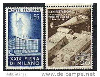 1951 - Italia 657/58 Elicottero - Hubschrauber