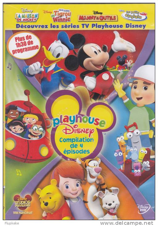 Dvd Playhouse Disney Zone 2 Version Française Compilation De 4 Épisodes - Infantiles & Familial