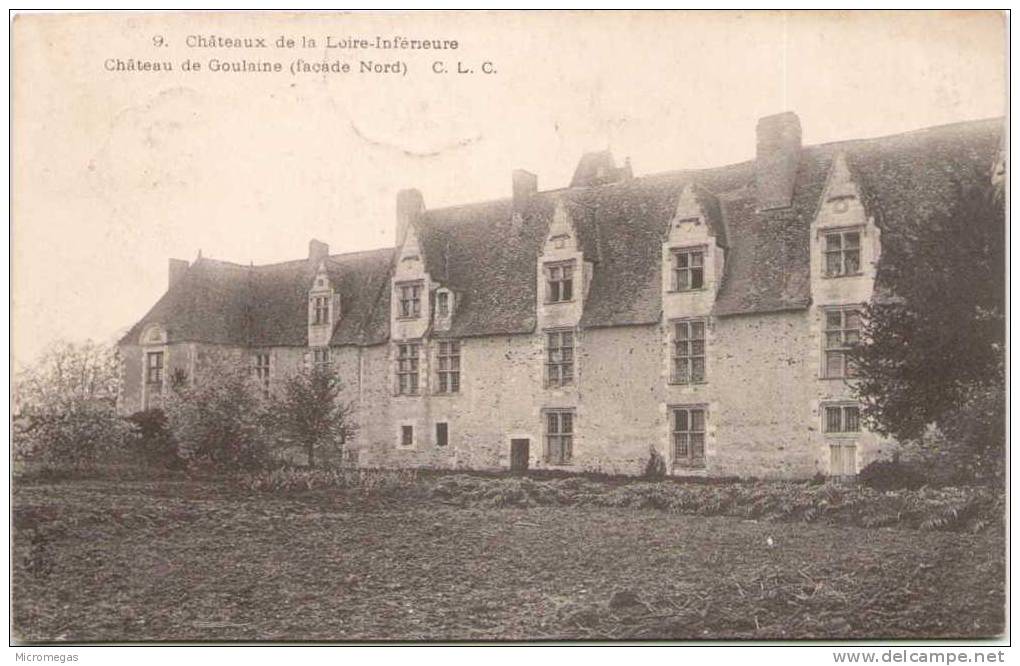Château De GOULAINE (façade Nord) - Haute-Goulaine