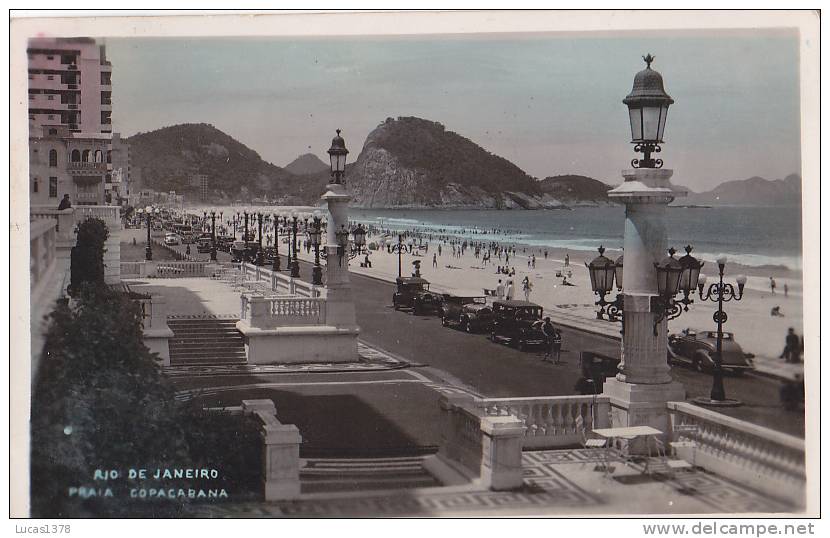 RIO DE JANEIRO / PRAIA DE COPACABANA / CIRC 1931 - Copacabana