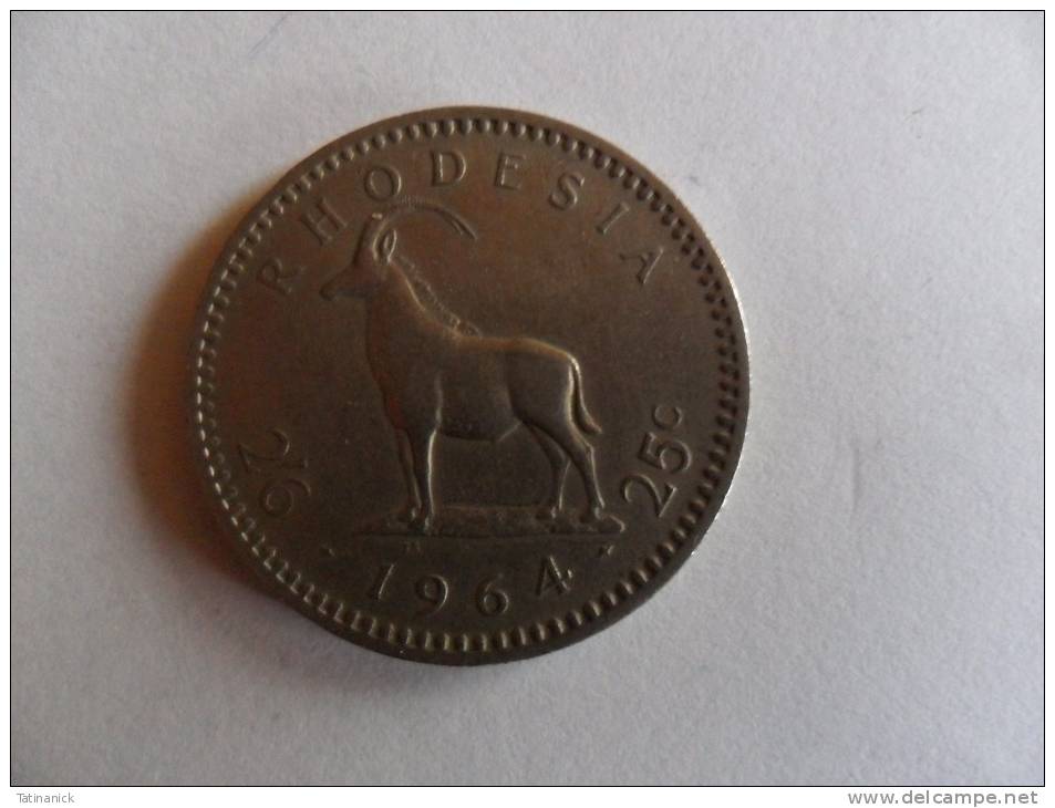 2.50 Shillings 1964 - Rhodesia