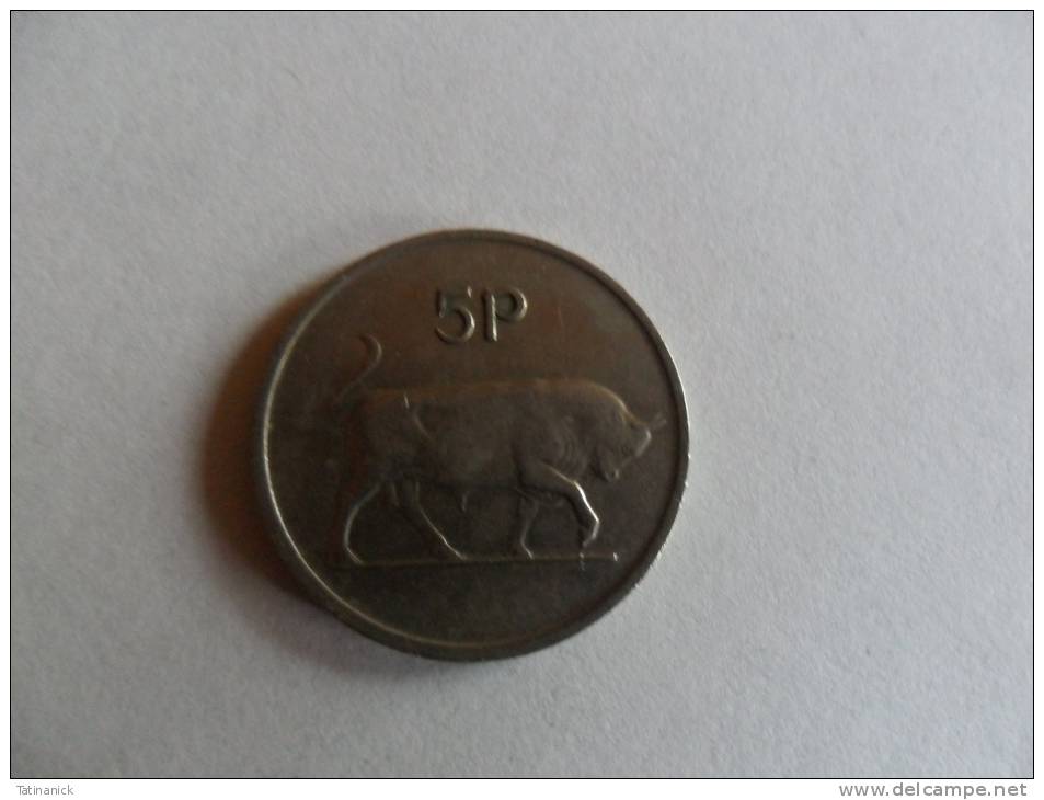 Irlande: 5 Pence 1982 - Irland
