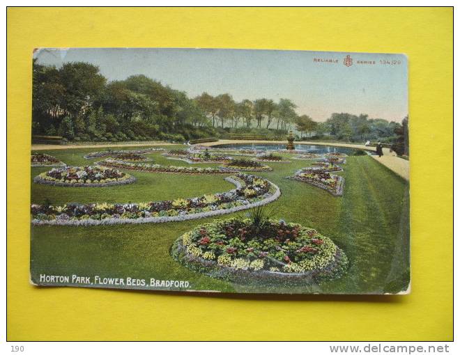 HORTON PARK,FLOWER BEDS  Barmouth - Bradford