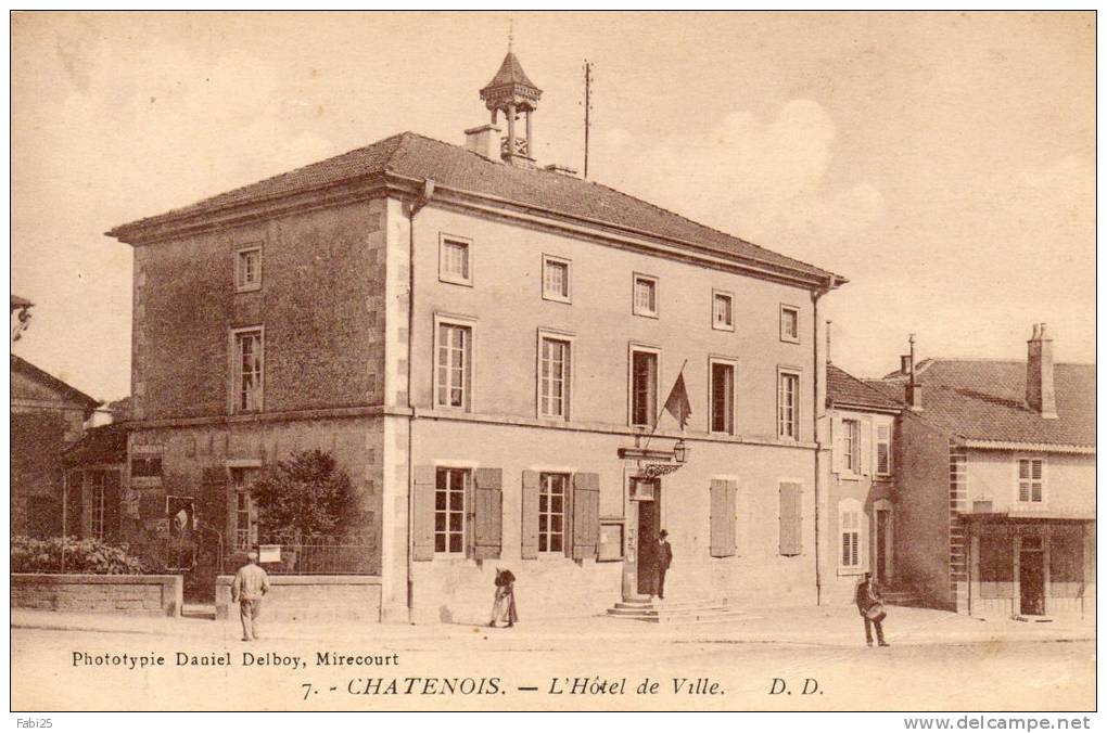 CHATENOIS  L'hôtel De Ville Edit DD - Chatenois