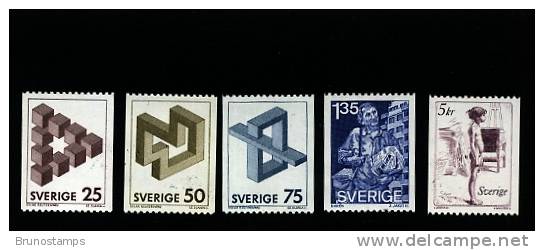 SWEDEN/SVERIGE - 1982  DEFINITIVE SET  MINT NH - Neufs