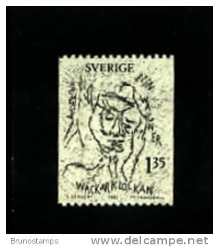 SWEDEN/SVERIGE - 1982  ELIN WAGNER  MINT NH - Neufs